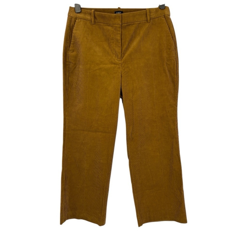 NWT’S J.Crew Remi Pant Brown Stretch Women’s Corduroy Dress Pants Mid Rise 14